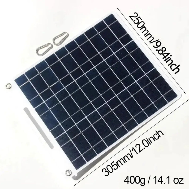 100W Waterproof Solar Panel Charger by Habicare