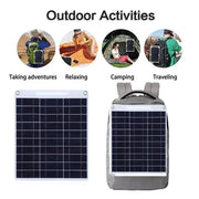 100W Waterproof Solar Panel Charger by Habicare