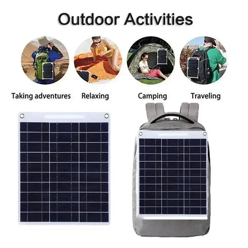 100W Waterproof Solar Panel Charger by Habicare