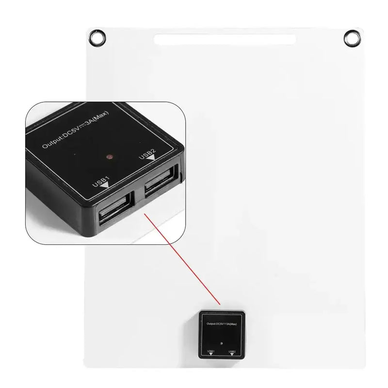 100W Waterproof Solar Panel Charger by Habicare