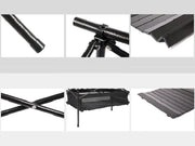 Portable Folding Table Tea Picnic Camping Barbecue Square Table 70*70*70 by dealonline.co.nz