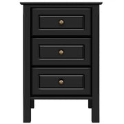 3-drawer Bedside Table End Table Nightstand by Yaheetech