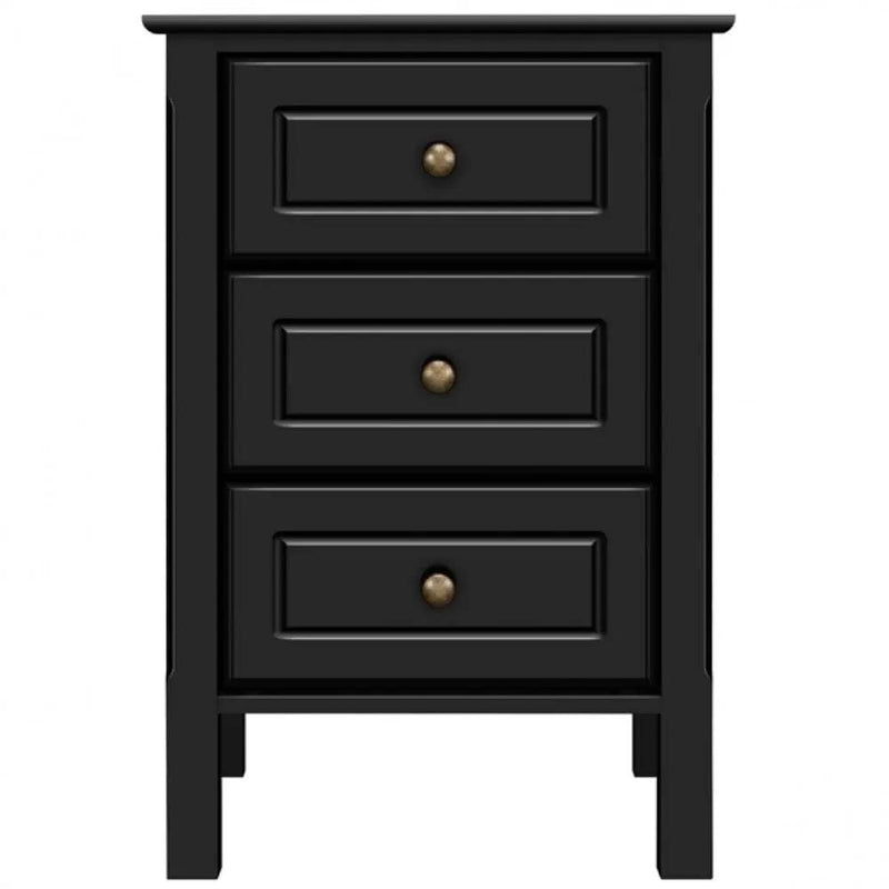 3-drawer Bedside Table End Table Nightstand by Yaheetech