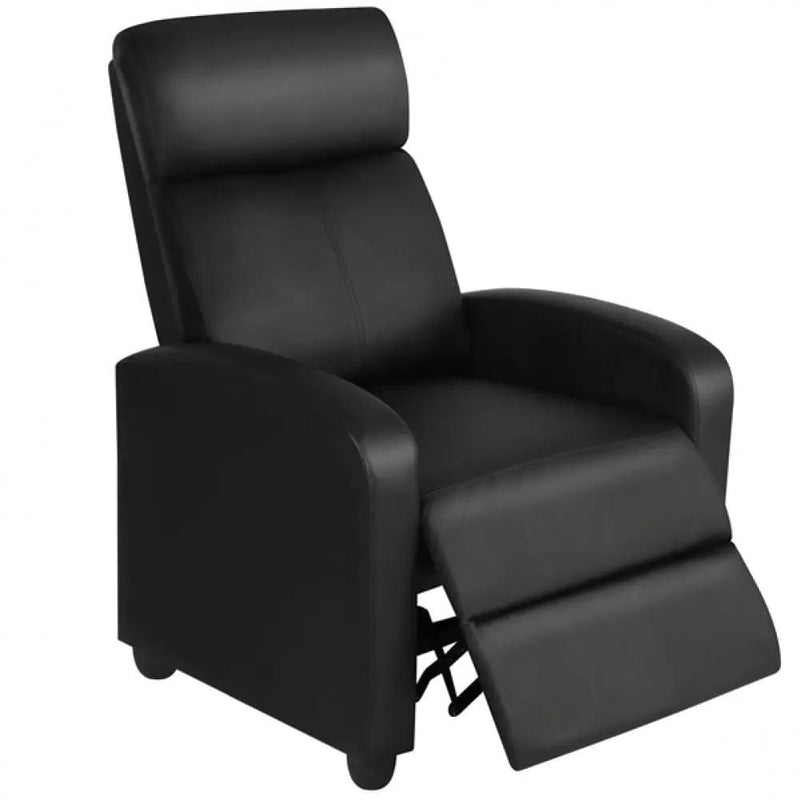 Yaheetech Recliner Chair PU Leather Recliner Sofa Adjustable Modern Single Reclining Chair Recliner Chair PU Leather Recliner Sofa Adjustable Modern Single Reclining Chair
