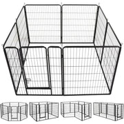 Heavy Duty 8 Panel Pet Playpen by Yaheetech