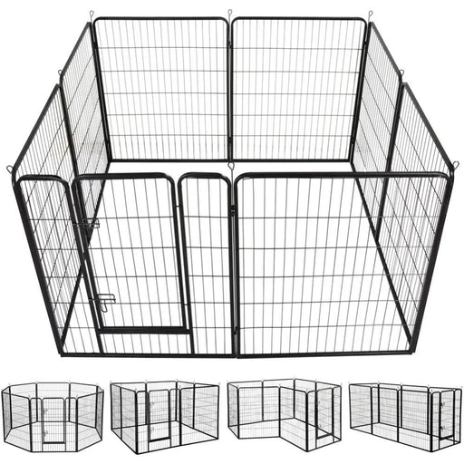 Heavy Duty 8 Panel Pet Playpen by Yaheetech