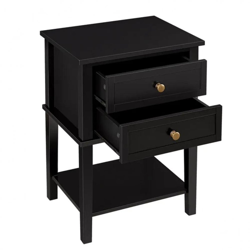 2pcs Nightstand Side Table End Table by Yaheetech