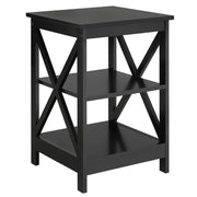 1 Pair Side Table End Table Coffee Table by Yaheetech