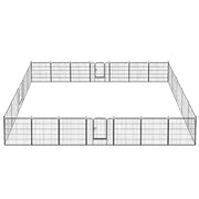 24 Panels Heavy Duty Dog Pen 19.2 Metre Length Overall by Yaheetech