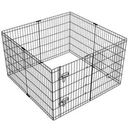 Foldable Metal Dog Exercise Pen Dog Pen by Yaheetech