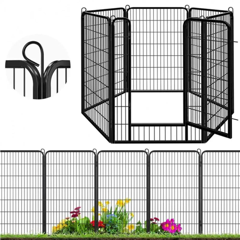 120cm Tall Dog Playpen Panels by Yaheetech