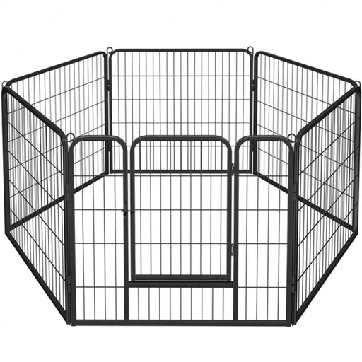 18 Panels Heavy Duty Dog Play Pen Dog Exercise Pen by Yaheetech