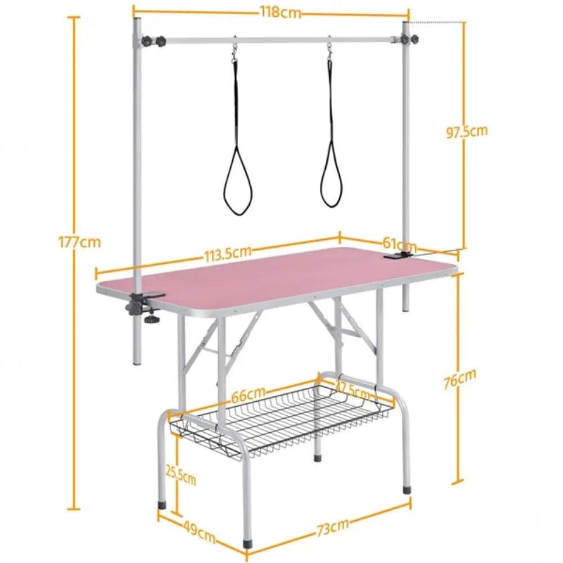 Heavy Duty Large Dog Pet Grooming Table by Yaheetech