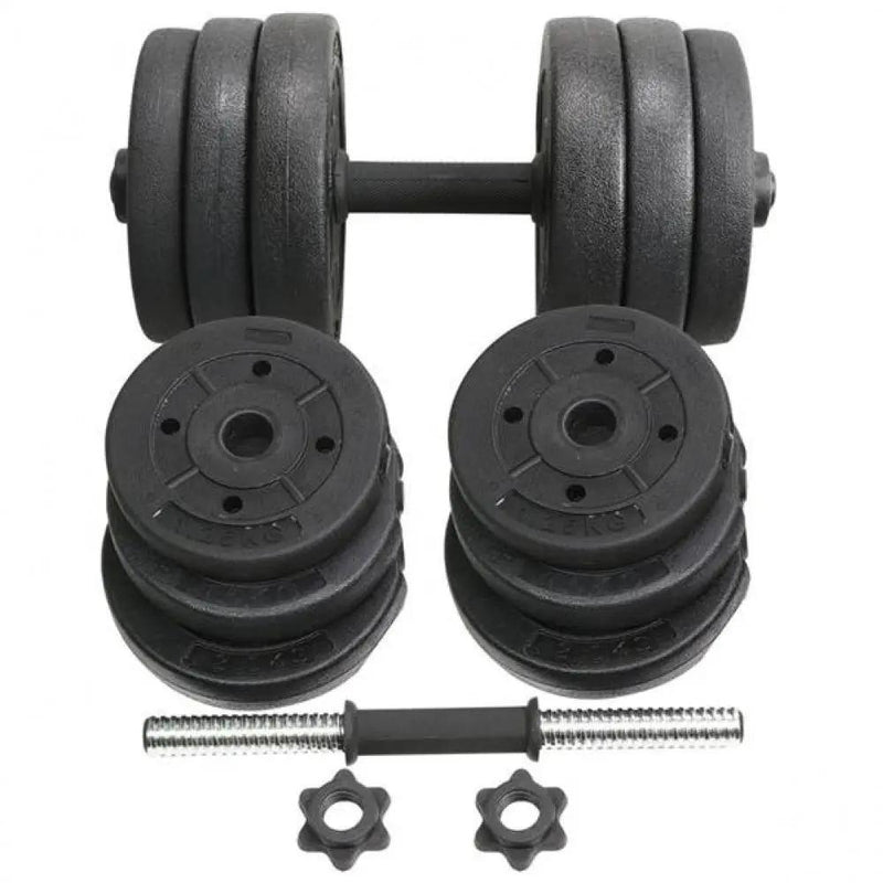 Man Workout Body Building Training Home Dumbbell Set 20 KG by Yaheetech