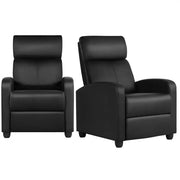 1 pair PU Leather Recliner Chairs by Yaheetech