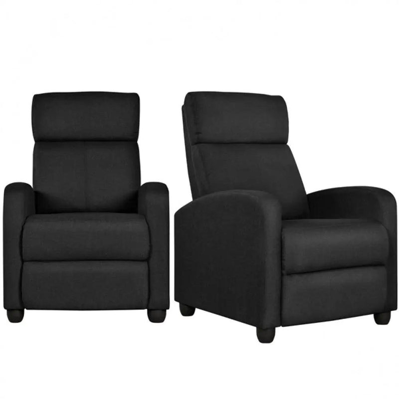 1 Pair Recliner Chairs by Yaheetech