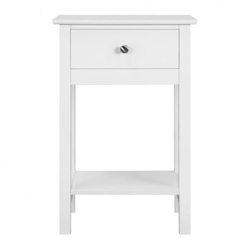 Bedside End Table Storage Cabinet Night Stand with Drawer by Yaheetech