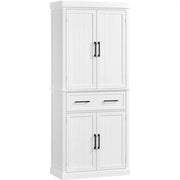 Tall Pantry Cupboard Kitchen Pantry Cabinet Freestanding Storage Cabinet by Yaheetech