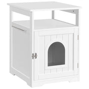 End Table for Pet House Pet Crate Indoor Cat Litter Box by Yaheetech