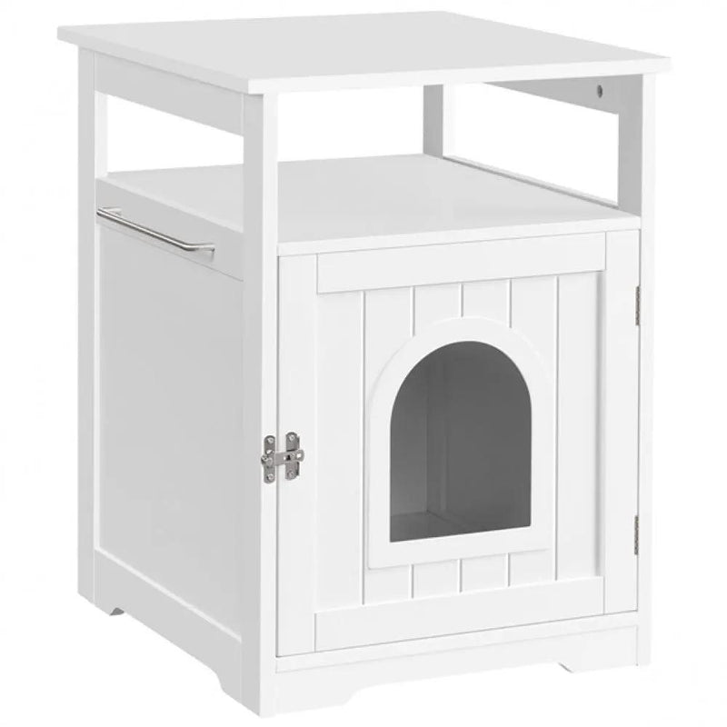 End Table for Pet House Pet Crate Indoor Cat Litter Box by Yaheetech