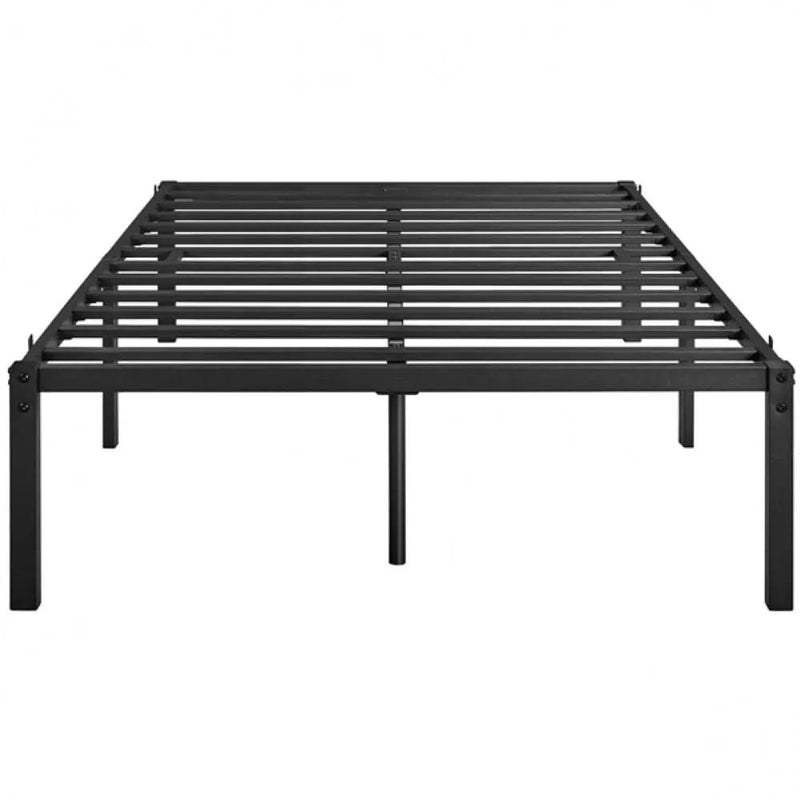 Double Metal Bed Frame with Heavy Duty Steel Slat Support by Yaheetech