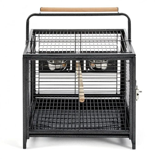 26" Wrought Iron Travel Bird Cage Carrier for Small to Medium Sized Birds by Yaheetech