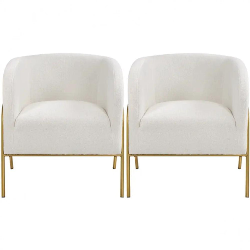 2pcs Contemporary Accent Armchair by Yaheetech