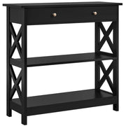 Wooden Console Table Entryway Table by Yaheetech