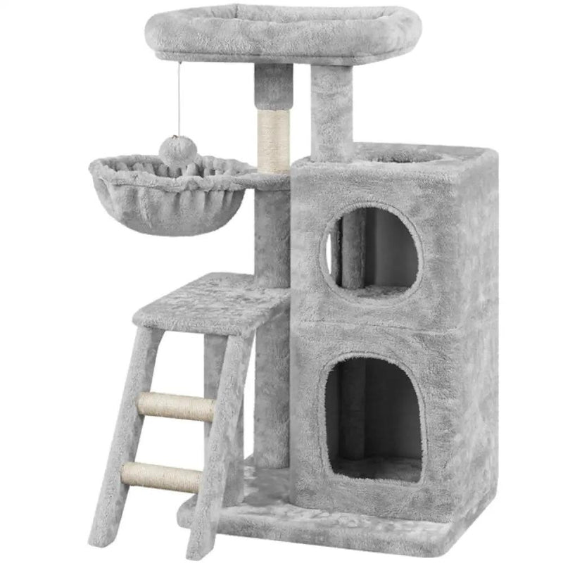 Cat Tree Cat Tower Scratching Pole by Yaheetech