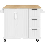 Kitchen Cart Kitchen Trolley by Yaheetech