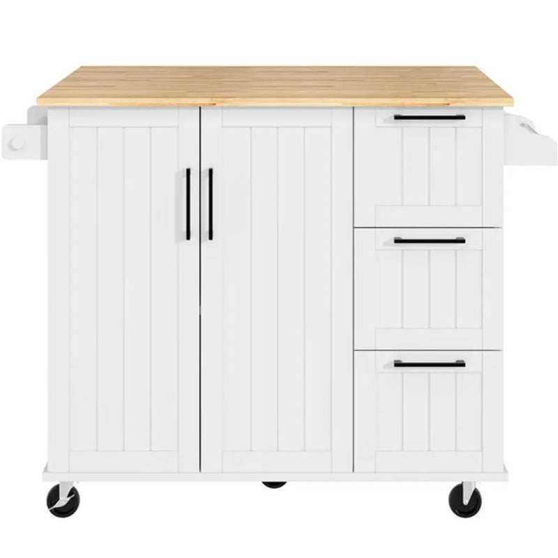 Kitchen Cart Kitchen Trolley by Yaheetech