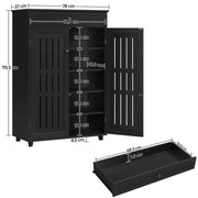 5-Tier & 1 Drawer Shoe Storage Cabinet by Yaheetech