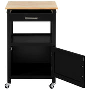 Rolling Kitchen Cart Kitchen Trolley for Dining Room by Yaheetech