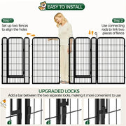 120cm Tall Dog Playpen Panels by Yaheetech