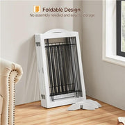 6-Panel Pet Puppy Safety Fence with 3 Support Feet by Yaheetech