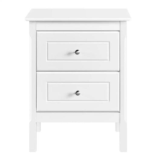 Yaheetech End Table Side Table Nightstand Bedside Table with 2 Drawers End Table Side Table Nightstand Bedside Table with 2 Drawers