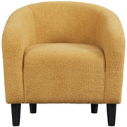 Yaheetech Boucle Club Chair Accent Barrel Chair Boucle Club Chair Accent Barrel Chair