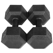2x5kg Hex Dumbbells Set by Yaheetech