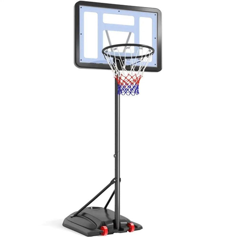 7.2-9.2FT Height-Adjustable Basketball Hoop System by Yaheetech