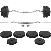 Barbell Weight Set 30kg by Yaheetech