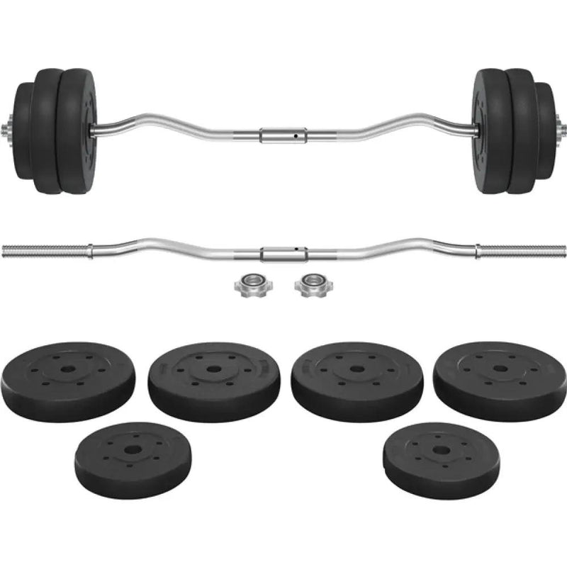 Barbell Weight Set 30kg by Yaheetech