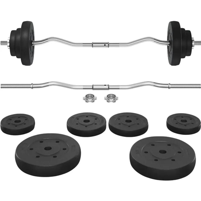 20 KG Barbell Weight Set by Yaheetech