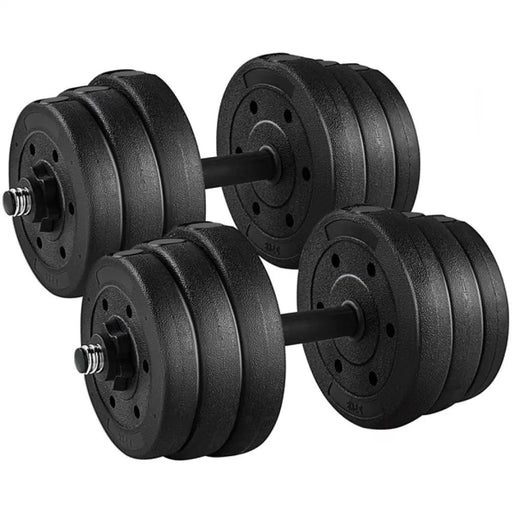 25kg Adjustable Dumbbell Set by Yaheetech