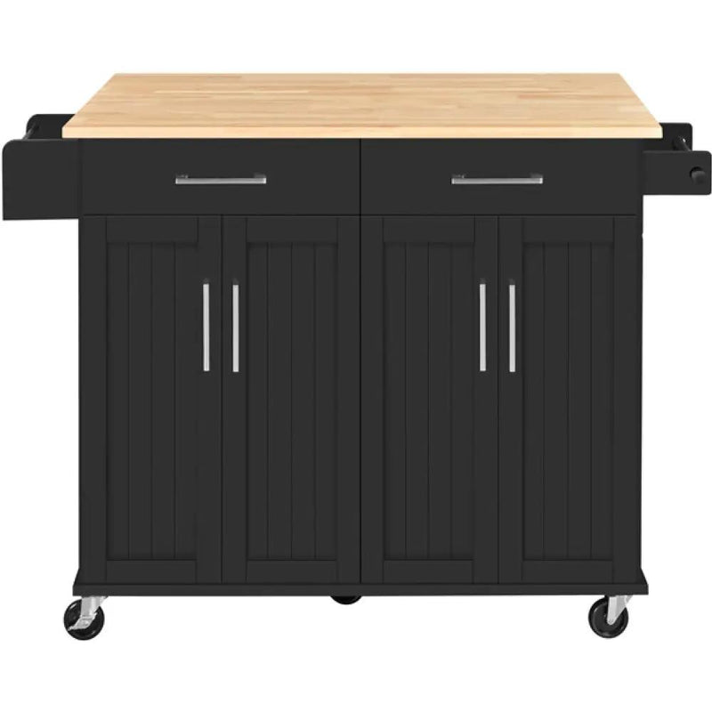 Kitchen Trolley Kitchen Island on Wheels Kitchen Cart by Yaheetech