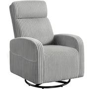 360-Degree Swiveling Nursing Glider Chair Rocking Chair by Yaheetech