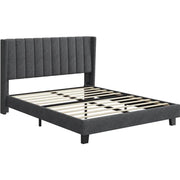 Yaheetech Queen Size Upholstered Bed Frame Queen Size Upholstered Bed Frame
