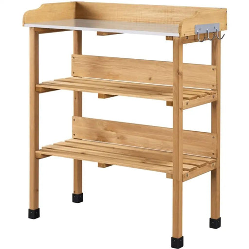 Outdoor Potting Bench by Yaheetech