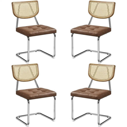 4PCS Mid-Century Modern Dining Chairs by Yaheetech