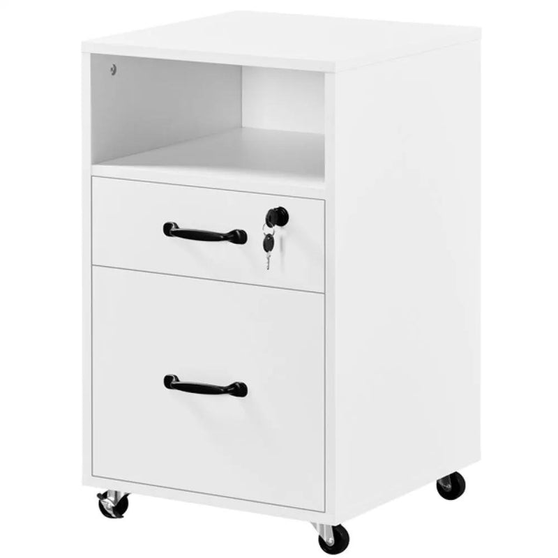 Brand New 2 Drawer Side Table End Table File Cabinet by Yaheetech