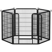 Foldable Metal Pet Playpen by Yaheetech